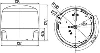 Mirgojošā gaismas signāla lukturis - 2RL 010 979-001