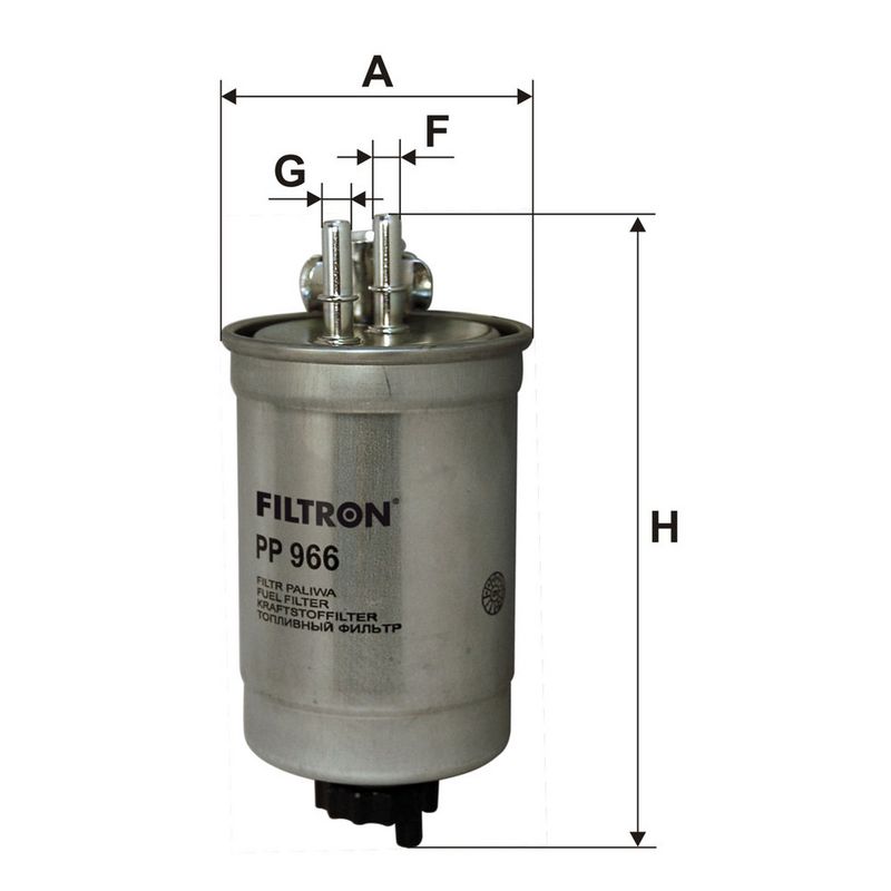 Degvielas filtrs - PP 966