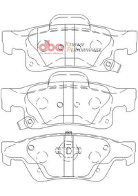 Brake Pads Xtreme Performance | Rear Axle - DB2217XP