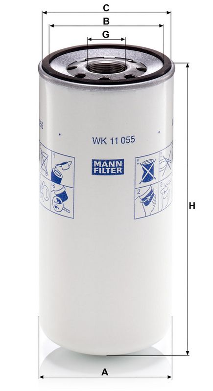 Polttoainesuodatin - WK 11 055