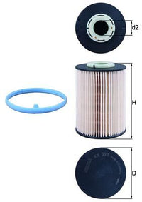 Degvielas filtrs - KX 393D