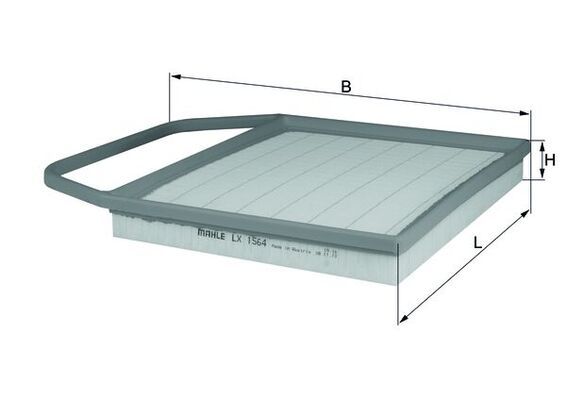 Gaisa filtrs - LX 1564