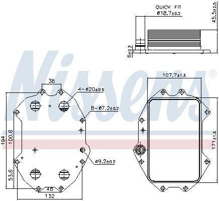 Eļļas radiators, Motoreļļa - 91445
