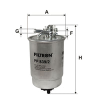 Degvielas filtrs - PP 839/2