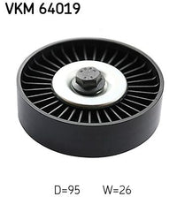 Ohjainrulla, moniurahihna - VKM 64019