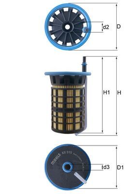 Degvielas filtrs - KX 515