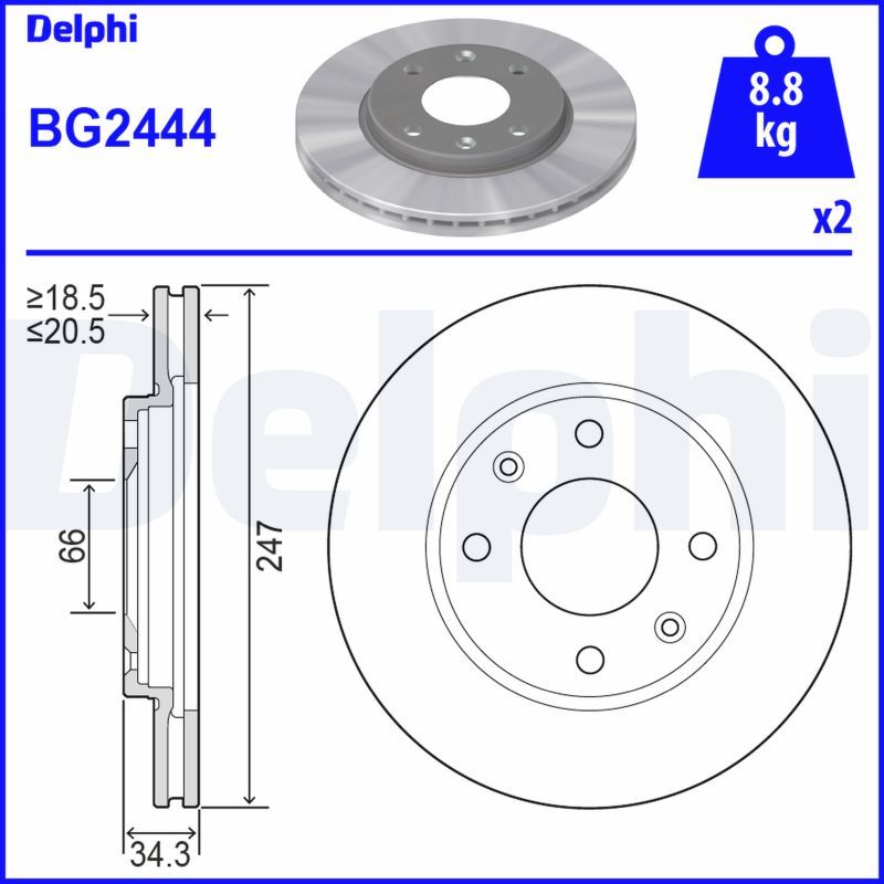 Jarrulevy - BG2444