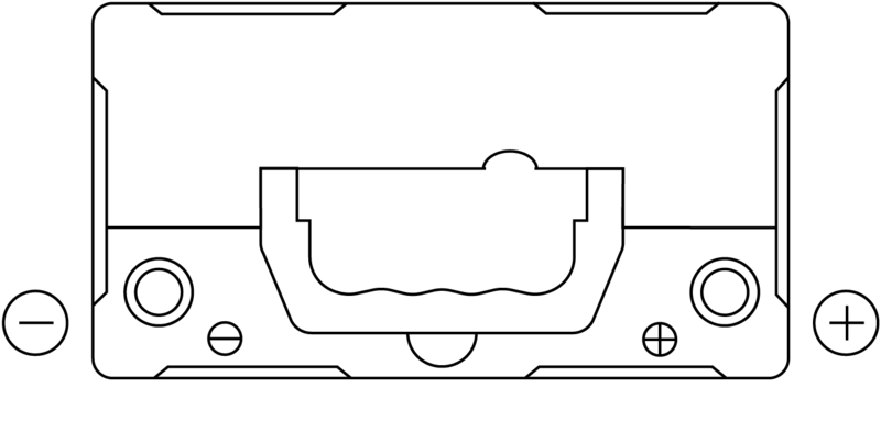Käynnistysakku - EB454