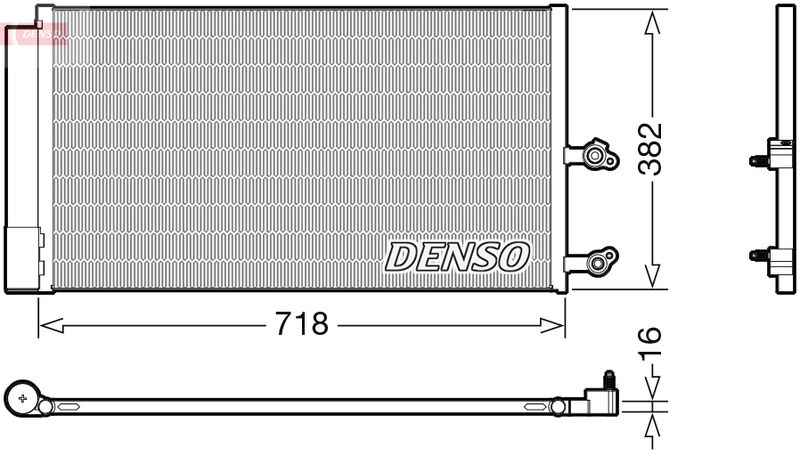 Lauhdutin, ilmastointilaite - DCN33014