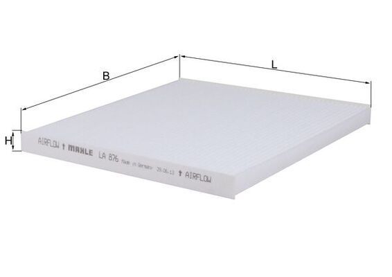 Salona filtrs - LA 876