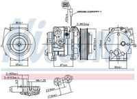 Kompressori, ilmastointilaite - 890093