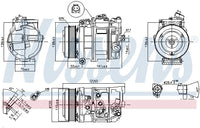 Kompressori, ilmastointilaite - 890379