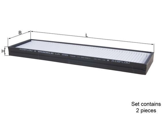 Salona filtrs - LA 495/S