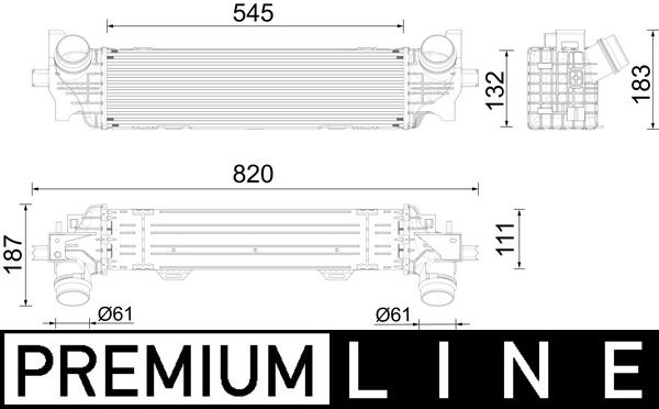 Välijäähdytin - CI 626 000P