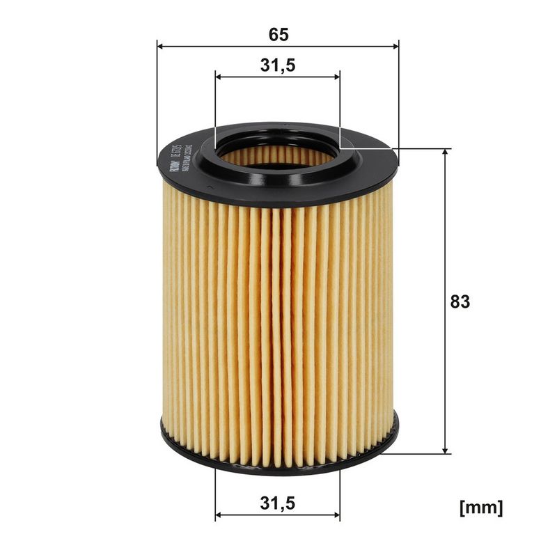 Eļļas filtrs - OE 672/5