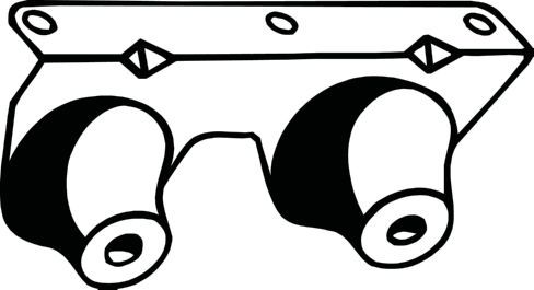 Pidike, pakoputkisto - 255-796