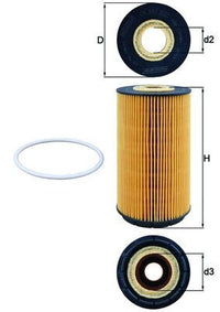 Eļļas filtrs - OX 557D