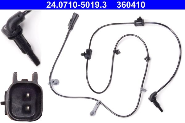 ABS-anturi - 24.0710-5019.3