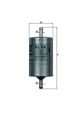 Degvielas filtrs - KL 14