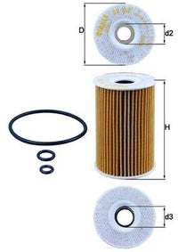 Eļļas filtrs - OX 388D