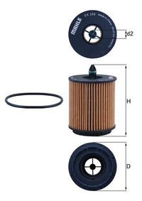 Eļļas filtrs - OX 258D