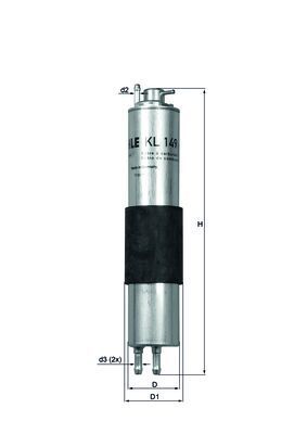 Degvielas filtrs - KL 149
