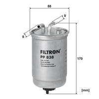 Degvielas filtrs - PP 838