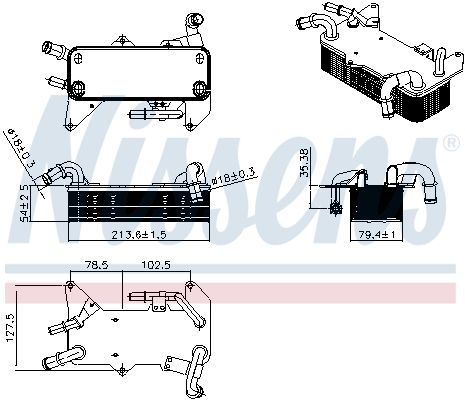 Eļļas radiators, Automātiskā pārnesumkārba - 91579