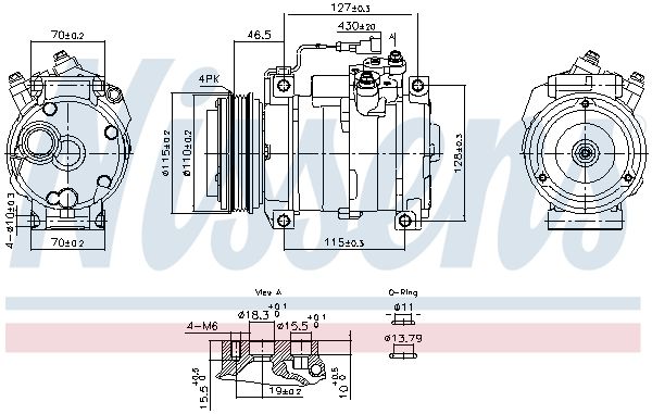 Kompressori, ilmastointilaite - 891005