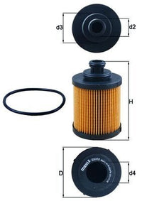 Eļļas filtrs - OX 418D