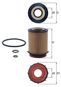 Eļļas filtrs - OX 982D