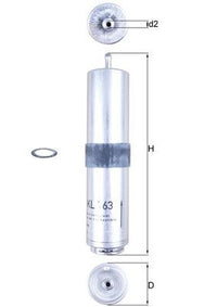 Degvielas filtrs - KL 763D