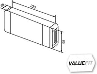 Aizmugurējais lukturis - 2VB 357 020-001