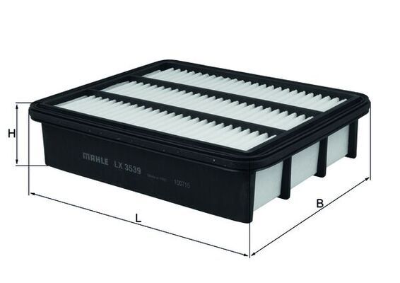 Gaisa filtrs - LX 3539