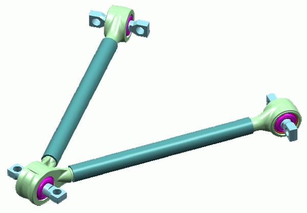 Balstiekārtas svira - 37825 01