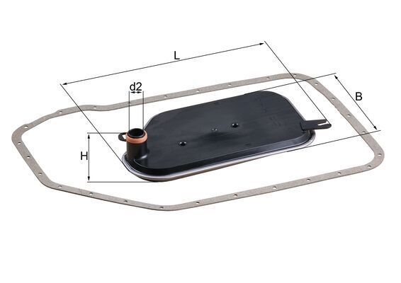 Hidraulikas filtrs, Automātiskā pārnesumkārba - HX 84D