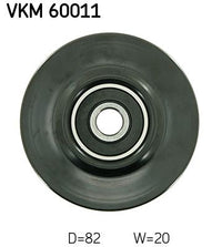 Daudzceliņu siksnas spriegotājrullītis - VKM 60011