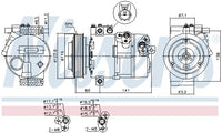 Kompressori, ilmastointilaite - 890394