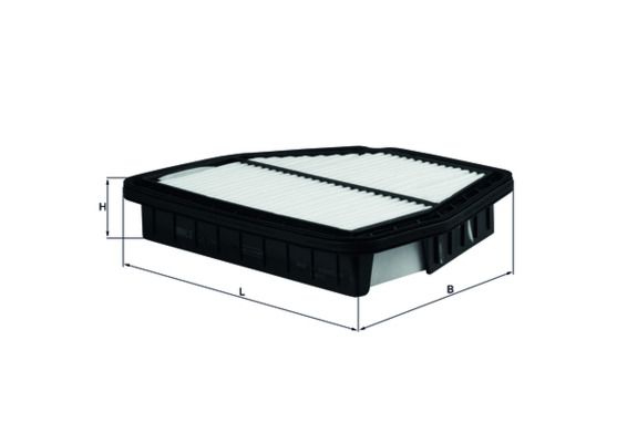 Gaisa filtrs - LX 2965