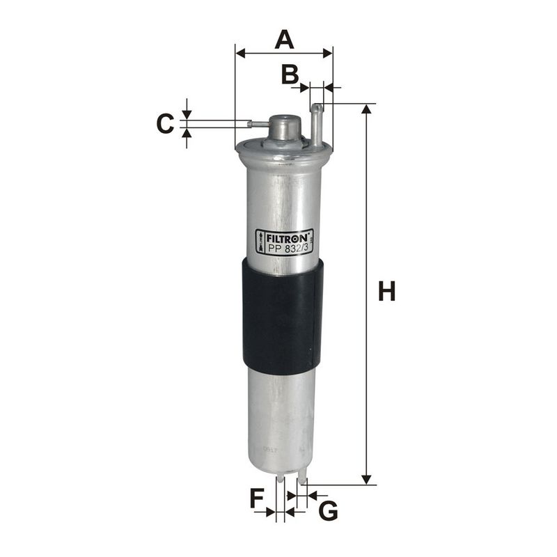 Degvielas filtrs - PP 832/3