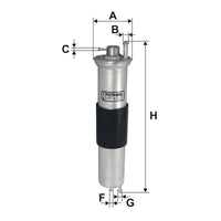 Degvielas filtrs - PP 832/3