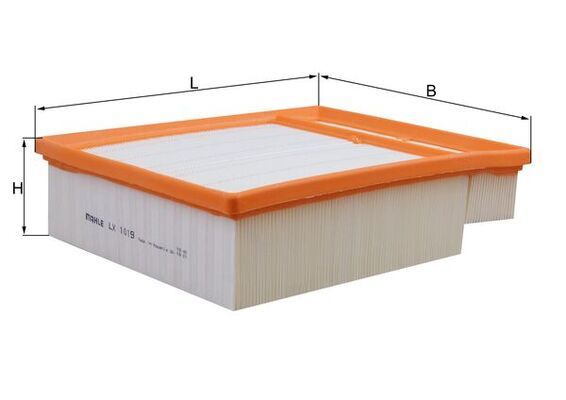 Gaisa filtrs - LX 1019