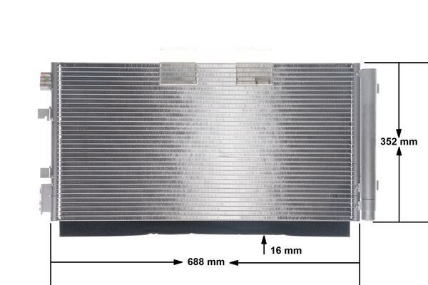 Lauhdutin, ilmastointilaite - AC 44 000S