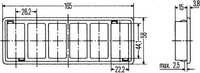Kytkinpidike - 8HG 713 626-001