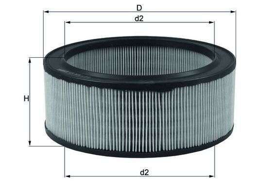 Gaisa filtrs - LX 516