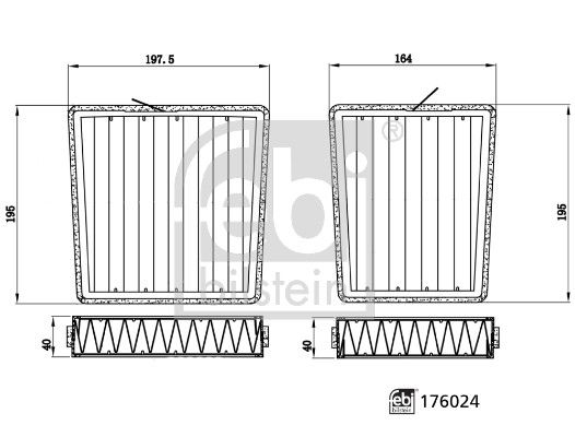 Salona filtrs - 176024