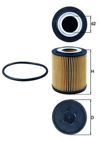 Eļļas filtrs - OX 182D