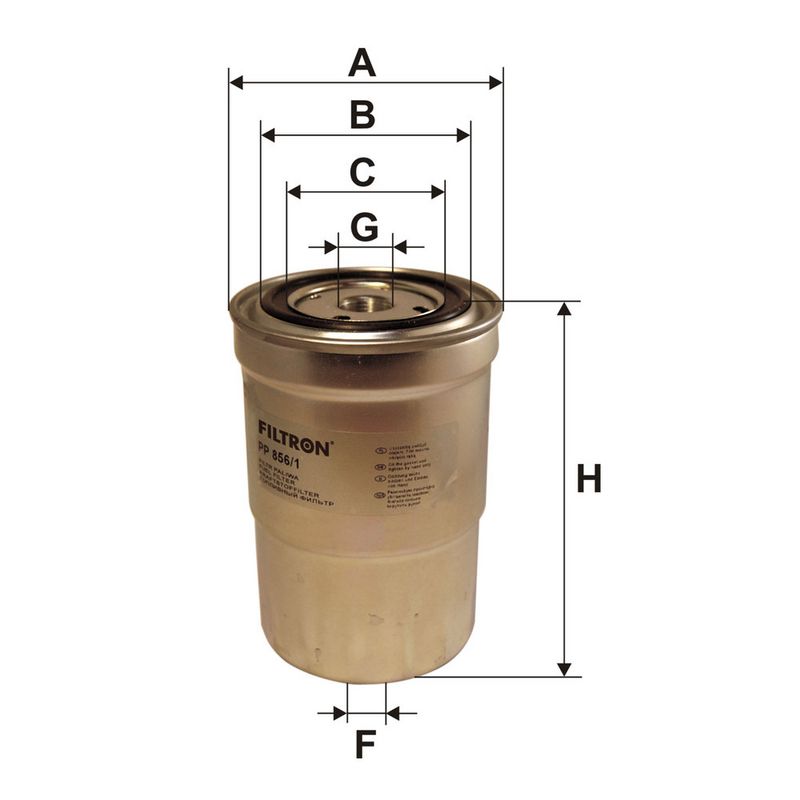 Degvielas filtrs - PP 856/1