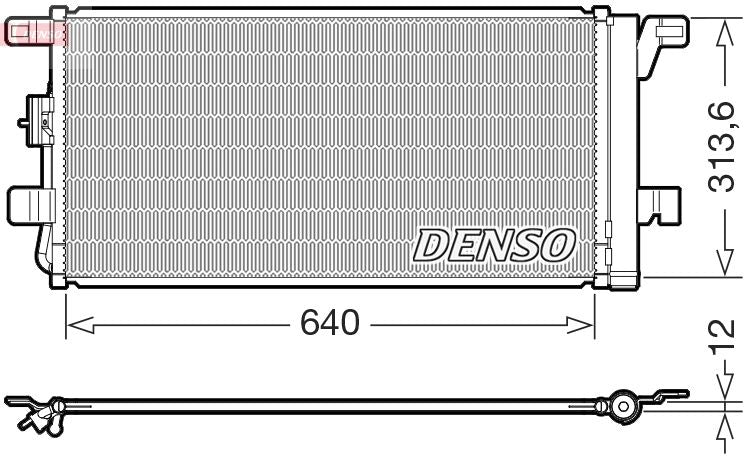 Lauhdutin, ilmastointilaite - DCN02049