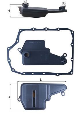 Hidraulikas filtrs, Automātiskā pārnesumkārba - HX 193D